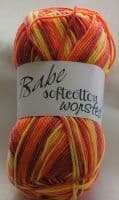 Euro Baby BABE SOFTCOTTON WORSTED DK Knitting Yarn / Wool 100g - 107 Candy Corn